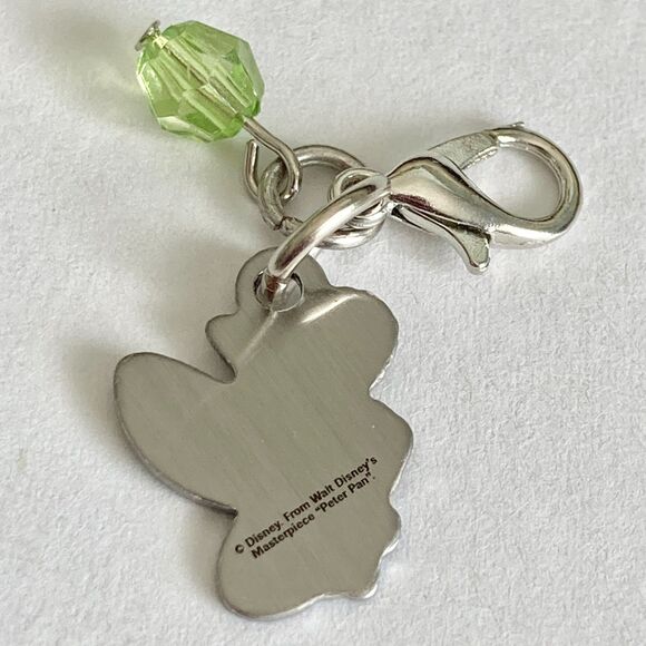 Vintage Disney Blaze Firefly Charm Clip On Zipper Pull Tinker Bell Peter Pan - Picture 5 of 8
